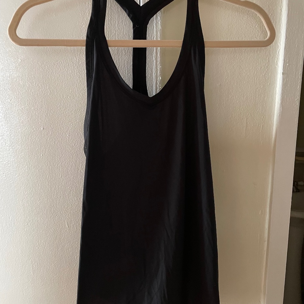 Lululemon Workout Tank, Black, size 4
